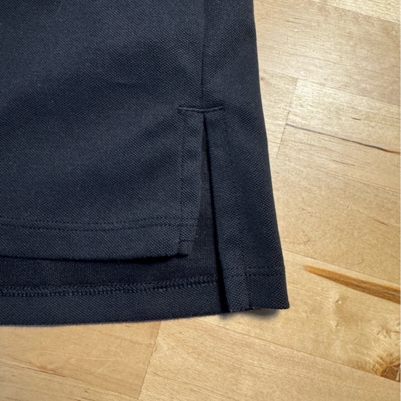 adidas 3-Stripes Primegreen S/S Dress Black White Size M Pockets Golf Tennis - Picture 12 of 12